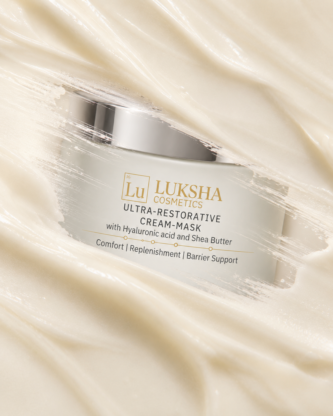 Ultra-Restorative Cream-Mask with Hyaluronic acid and Shea Butter