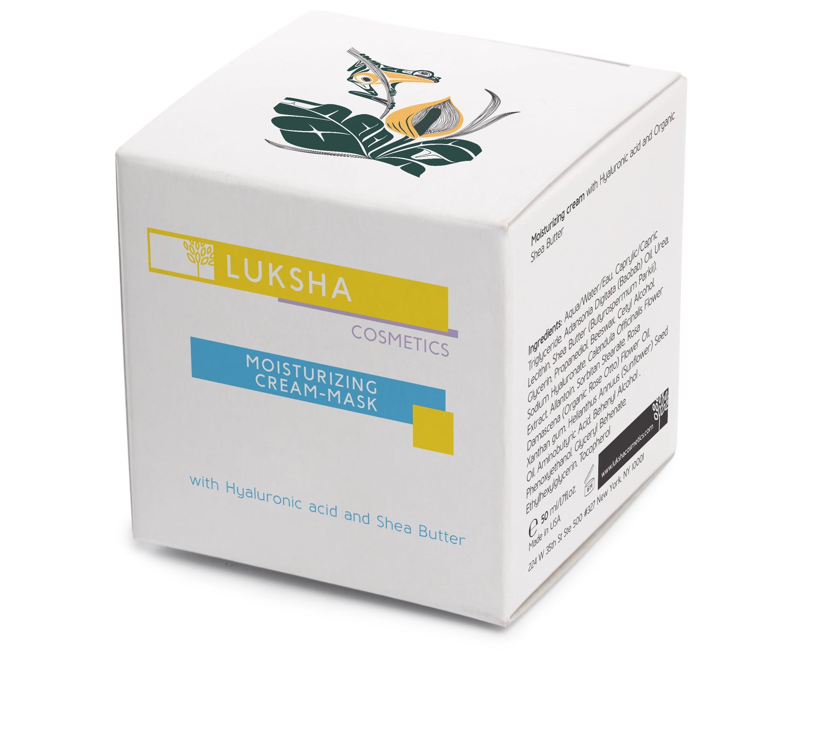 Moisturizing Cream-Mask with Hyaluronic Acid and Shea Butter