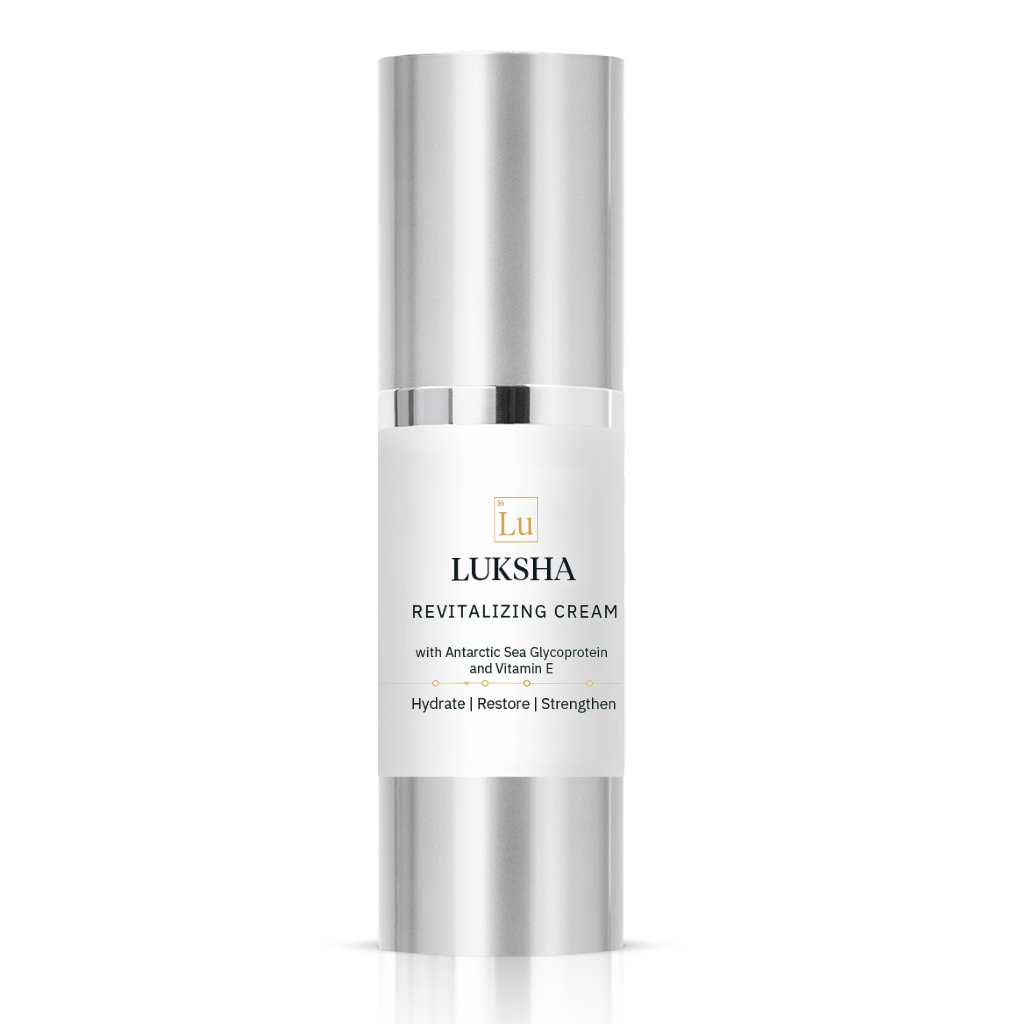 Revitalizing cream with Antarctic Sea Glycoprotein and Vitamin E