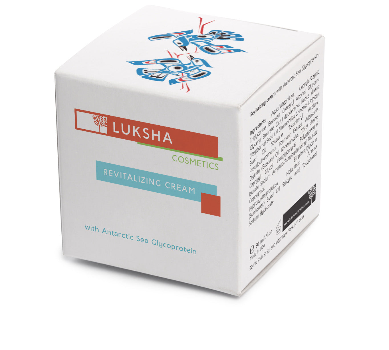 Revitalizing cream with Antarctic Sea Glycoprotein (Antarcticin)