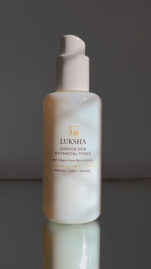 Garden Dew Botanical Toner with Organic Rose Otto & Licorice