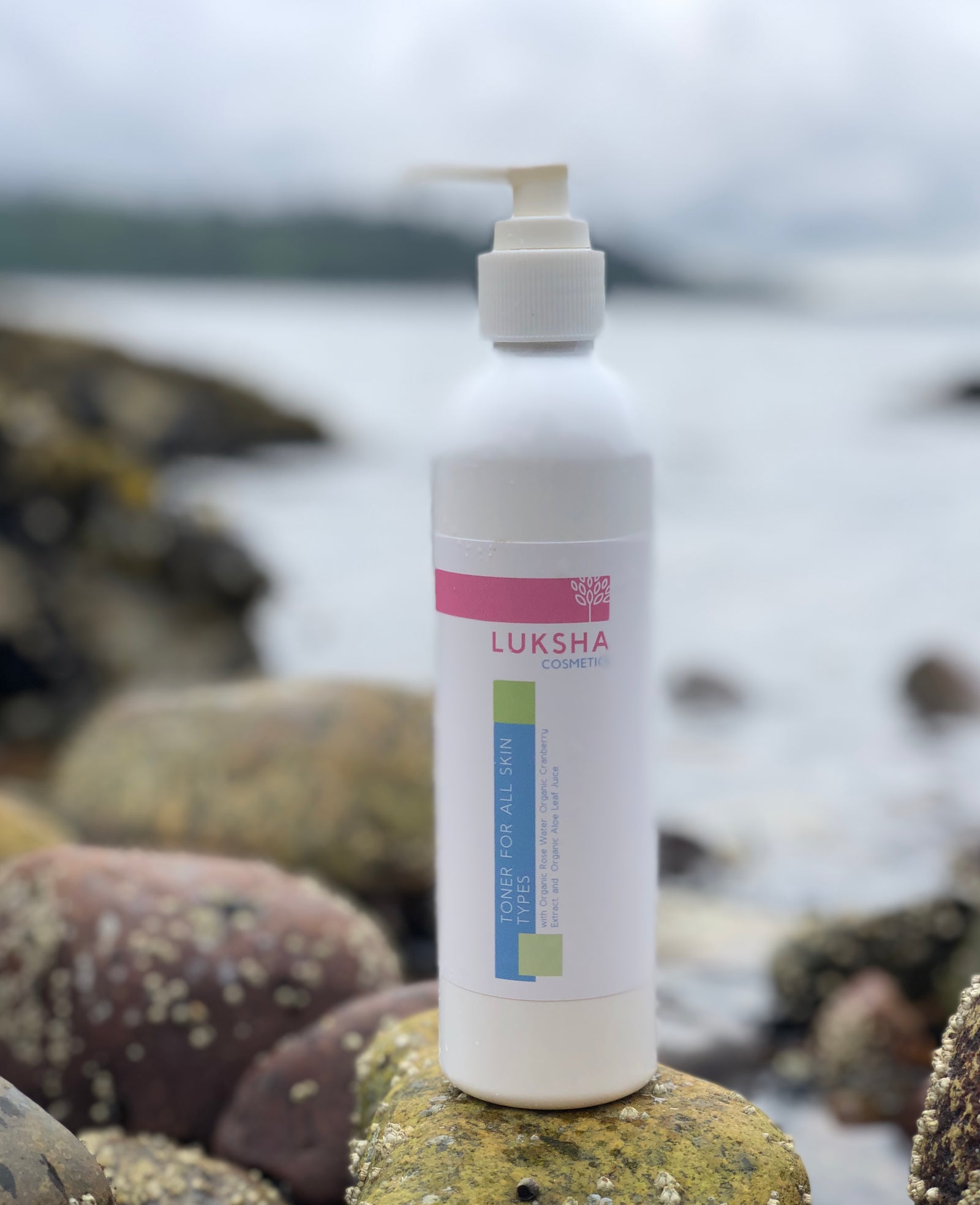 Toner with Organic Rose Water, Organic Cranberry Extract, and  Organic Aloe Leaf Juice