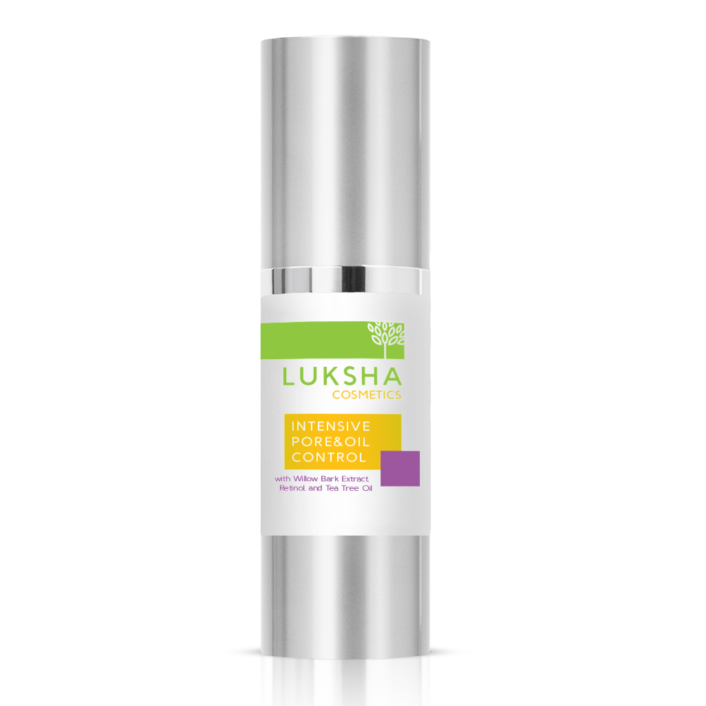 Intensive Pore&Oil Control Serum with Willow Bark Extract, Retinol, and Tea Tree Oil